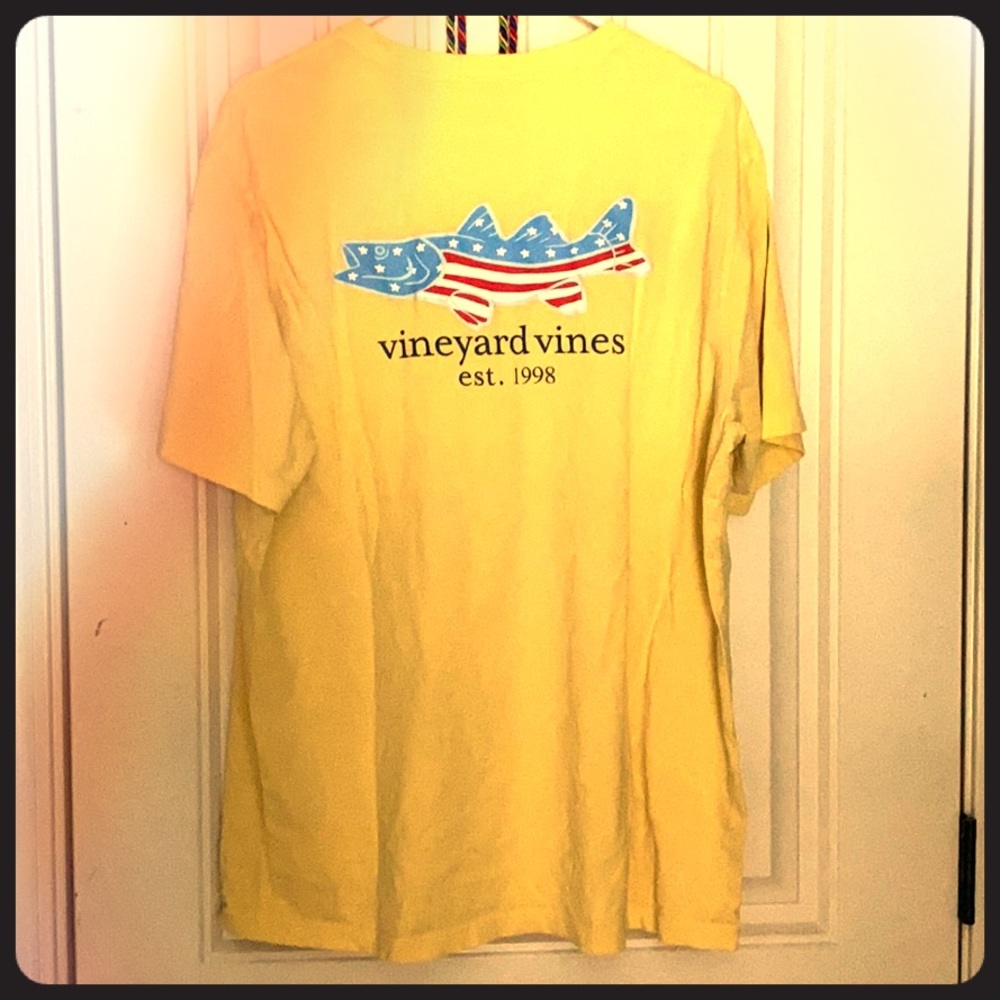 Vineyard Vines Yellow Tee
